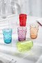 Acrylic Colored 6-Piece Short Cup & Water Soft Drink Coffee Side Cup 400 ml (Not Glass) - 2