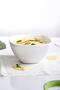 Acrylic Baroque White Medium Size Square Fruit & Salad Bowl & Mixing Bowl / 1.5 Lt (NOT GLASS) - 4