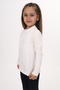 Girl's Lace Front School T-Shirt - 3