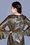 Girl's Dress with Flared Sleeves - 2