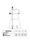 Girl's Tulle Trendy Printed Dress with Ribbon Detail - 2