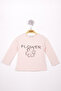 Girl's Flower Printed T-Shirt