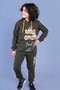 Boys' Hooded Printed Tracksuit Set