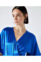 Double-Breasted Dress with Bright Texture - 2