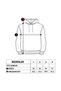 Girls' Hooded Block Color Sweatshirt - 2