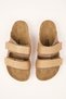 Berry Flexible Adjustable Two Velcro Anatomical Poly Comfort Cool Comfortable Women's Daily Sandals Slippers - 5