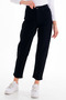Lya Hsn New Season Ivan Queen Black High Waist Mom Fit High Waist Jeans - 3