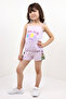 Baby Girl Printed Shorts Set - 2