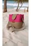 Women's Shoulder Bag 100% Cotton Real Cord and Real Jute Rope Design Straw Jute Custom Design - 3