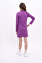 Girl's Half Zipper Dress - 5