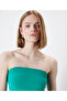 Strapless knitwear dress - 5