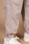 Men's Raw Cloth Comfortable Fit 100% Natural Cotton Elastic Leg Sweatpants Bottom Pants 2045 - 7