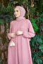 6482-Berlin a Pleated Dress Powder - 3