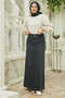 2058-Denim Skirt Indigo