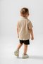 Style Shirt Sail Pattern Adjustable Waist Short Sleeve with Shorts 3-Piece Suit Children's and Baby's Clothing Self - 4