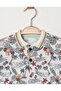 Lakos Style Palm Print Adjustable Short Sleeve Shorts Set for Kids and Baby - 5