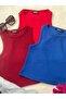 3-Piece Women's Halter Neck Ribbed Strap Zero Sleeve Crop Blouse - 5