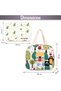 Bento Box wt Insulated Lunch Bag & Cutter Set - Combo - Avocado - 7