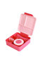 3/4 Jumbo Lunch Box w/ Bowl, Spoon & Fork - Pink - 3