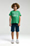 U.S. Polo Assn. Boy's Plain Colors T-Shirt-Shorts Set - 4