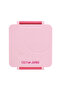 3/4 Jumbo Lunch Box w/ Bowl, Spoon & Fork - Pink - 5