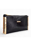 Black Patent Leather Small Portfolio & Women's Handbag (19 X 11)
