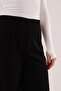 Knitted Crepe Black Trousers - 7