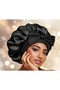 Elastic Silky Satin Hair Protector Sleeping Cap Hair Anti-Weeding Hair Care Cap