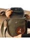 Cat and Dog Cross Braided Handbag Ethnic Bohemian Style - Green - 3