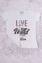 Girls T-Shirt - Live Wild Printed, Crew Neck, F17 - 2