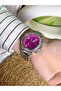 Zircon Stone Detailed Women's Wrist Watch - 7