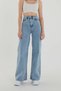 Lya Hsn Kot Fashion Pants Maggie Light Blue Snow Wash Power Stretch Fabric Super New - 5