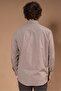 Men's Long Sleeve Classic Regular Fit Plain Natural Cotton Dad Shirt 8180 - 4