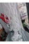 Frilly Tulle Ribbon 2 Mt (10X200 cm), Tulle, Flower Material, Bridal Bouquet - 3