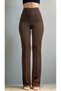 Women's Lycra High Waist Palazzo Pants Set of 3 - 3