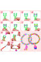 XL 36 grids/box 2800PCS+ luminous Bands Bracelet Making Kit Creative Jewelry Set Ideal Gift f... - 3