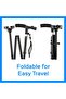 Magic Cane - Adjustable Lightweight Aluminum Folding Walking Stick with LED Lights - 6