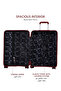 New EDGE Series 3PCS Polypropylene Luggage Set-RED - 2