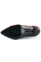 Jatqılı Plus Red Snake Goblet Heeled Shoes - 5