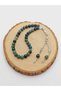 Mossy Agate Stone Rosary 33L 8mm (55986) - 3