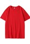 Unisex Back Butterfly Printed Oversize Short Sleeve T-Shirt - 2