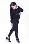 Love City Printed, Zippered, Hooded 2-Piece Girls Tracksuit Set - 5