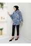 Leopard Patterned Jesi̇Ca Shirt Standert Size Long Sleeve 2508 Laci̇Vert - 5