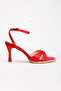 Evening Dress Heeled Satin Shoes - 3