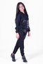 Love City Printed, Zippered, Hooded 2-Piece Girls Tracksuit Set - 4