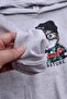 GIRLS TEXT PRINTED HOODED TRACKSUIT - 3
