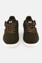 Men Brand Logo Lace Up Outdoor Shoes, Dark Olive - 4