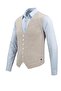 Men's Buttoned Sports / Classic Knitwear Knitted Sleeveless Stone Vest - 3
