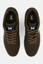 Men Brand Logo Lace Up Outdoor Shoes, Dark Olive - 3