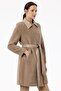 Leather Combination Thai Coat Mink - 3